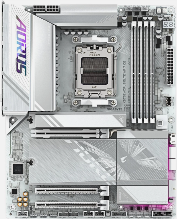 X870E AORUS MASTER X3D ICE