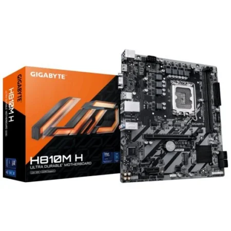 Carte mère Gigabyte H810 Intel H810 LGA 1851 Micro-ATX H810M H DDR5 M.2 RAID USB 3.2